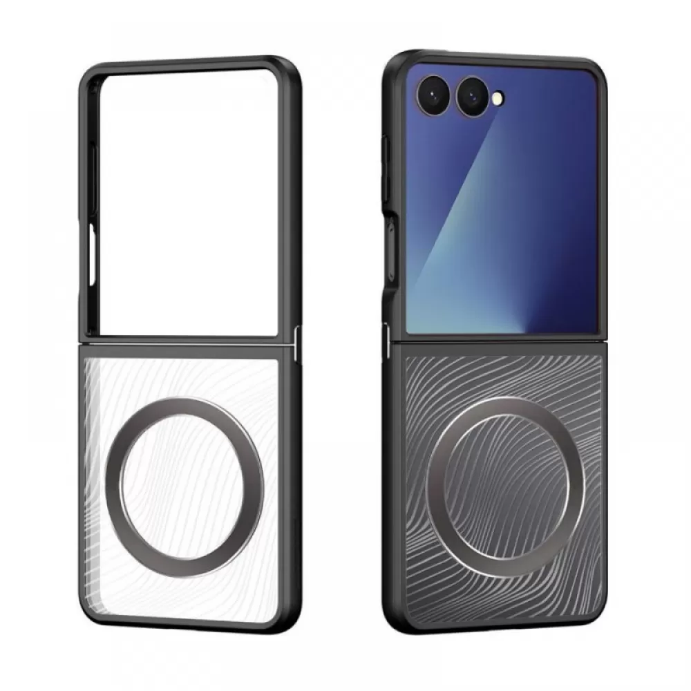 Futrola DUX DUCIS AIMO MAG kompatibilna sa MagSafe za Samsung Flip7 crna