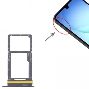 Sim holder za Samsung A175 Galaxy A17 crni
