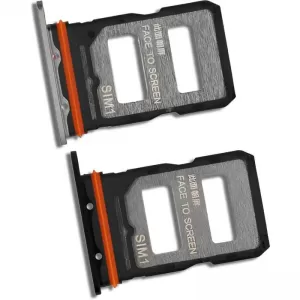Sim holder za Xiaomi 14T Pro crni