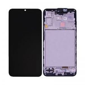 LCD + touchscreen + frame za Samsung A175 Galaxy A17 crni  GH82-38527A (service pack) FULL ORIGINAL EU 