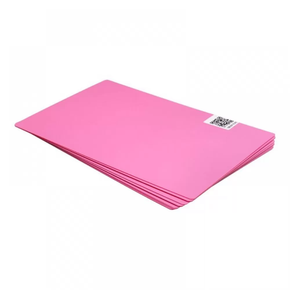Folija za secenje pomocu ploter uređaja za zadnju stranu telefona. 180 × 120 mm. (1kom) roze