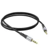 Kabal AUX Jack 3,5 mm na Jack 3,5 mm Hoco 1 m UPA22 crni