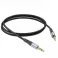 Kabal AUX Jack 3,5 mm na Jack 3,5 mm Hoco 1 m UPA22 crni