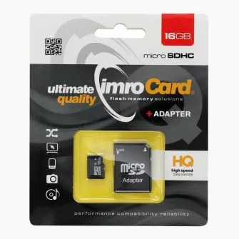 IMRO memorijska kartica microSD 16GB sa SD adapterom