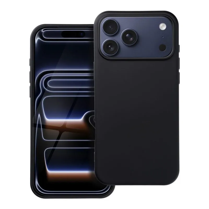 Futrola SILICONE CASE za IPHONE 17 Pro Max crna