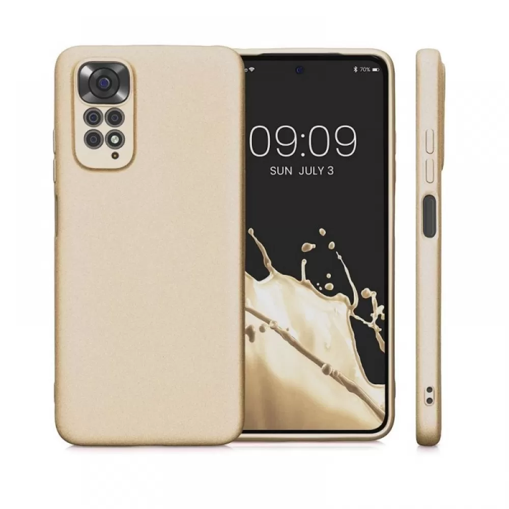 Futrola METALLIC CASE za XIAOMI Redmi 15C zlatna