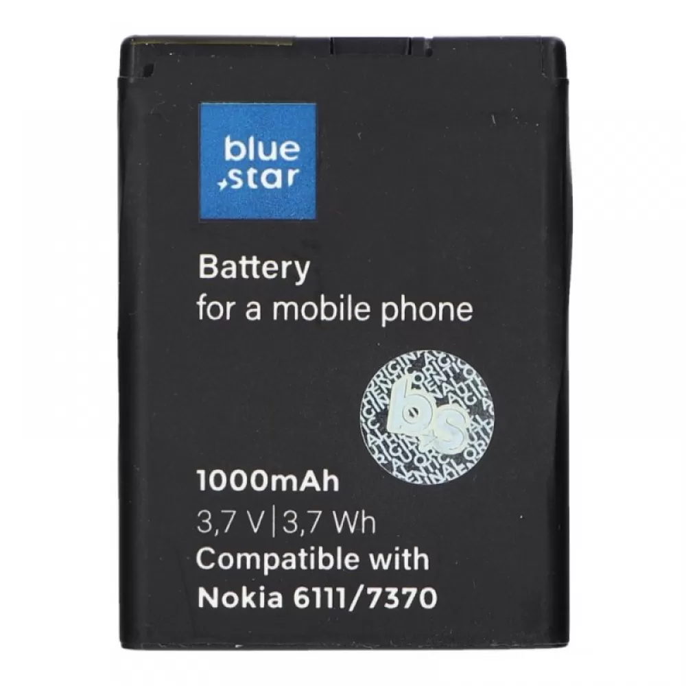Baterija za Nokia 6111 / 7370 / N76 / 2630 / 2760 / N75 / 2600 Classic 1000 mAh Blue Star Premium