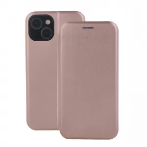 Futrola flip cover GALIO (Smart Diva) za Samsung Galaxy A17 5G roze-zlatna
