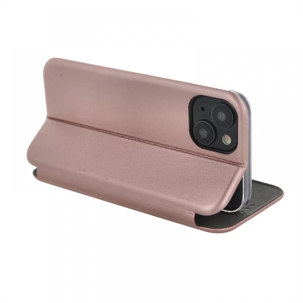 Futrola flip cover GALIO (Smart Diva) za iPhone 17 (6.3) roze-zlatna