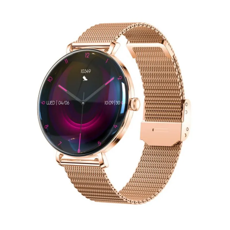 Pametni sat Forever Lucca SB-370 Rose Gold - Leopard Print