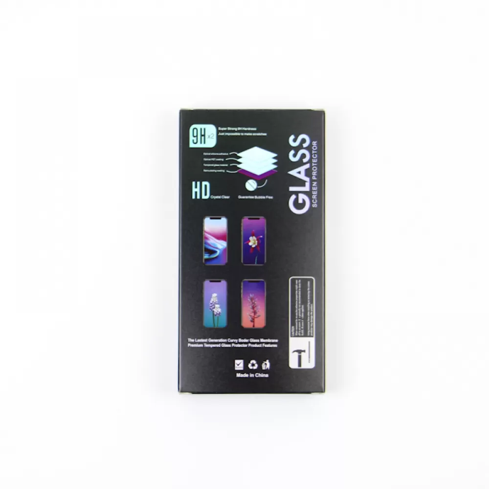 Zastitno staklo 6D za iPhone 17 Pro crna 10u1