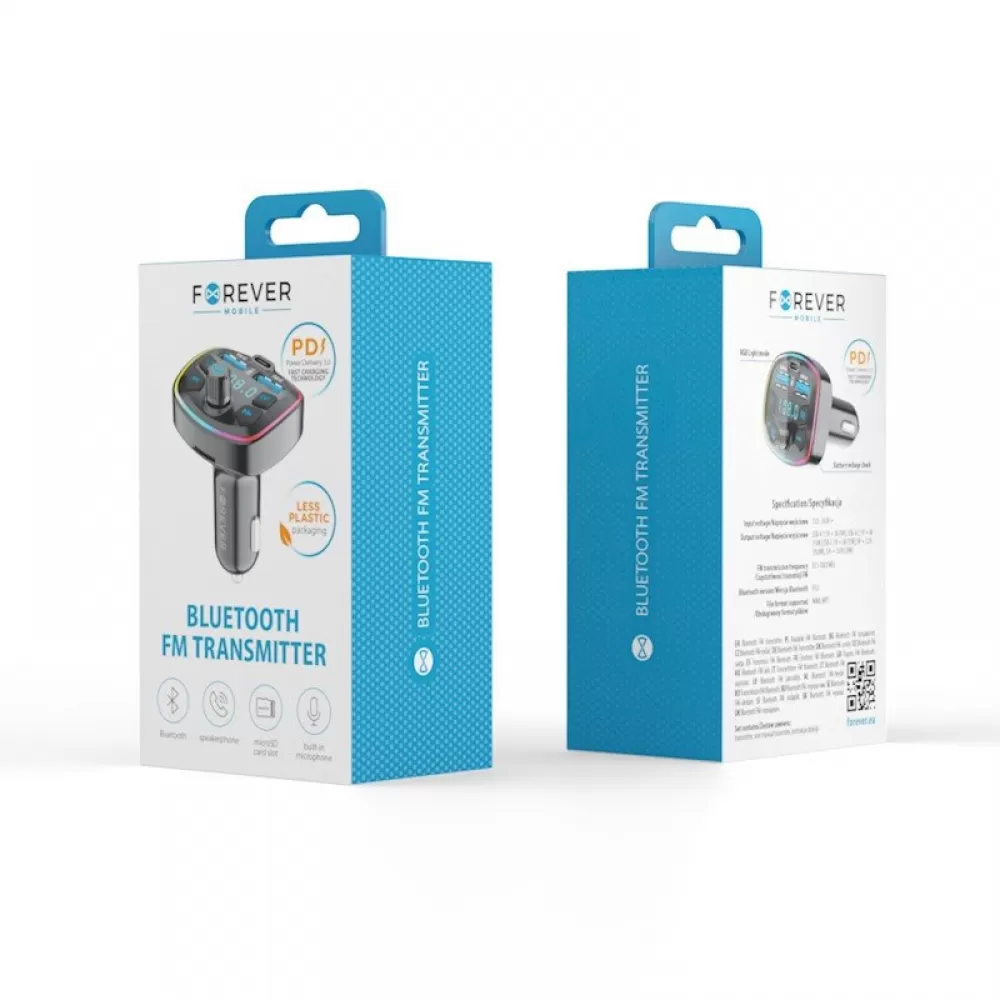 Forever FM transmiter Bluetooth TR-360 crni