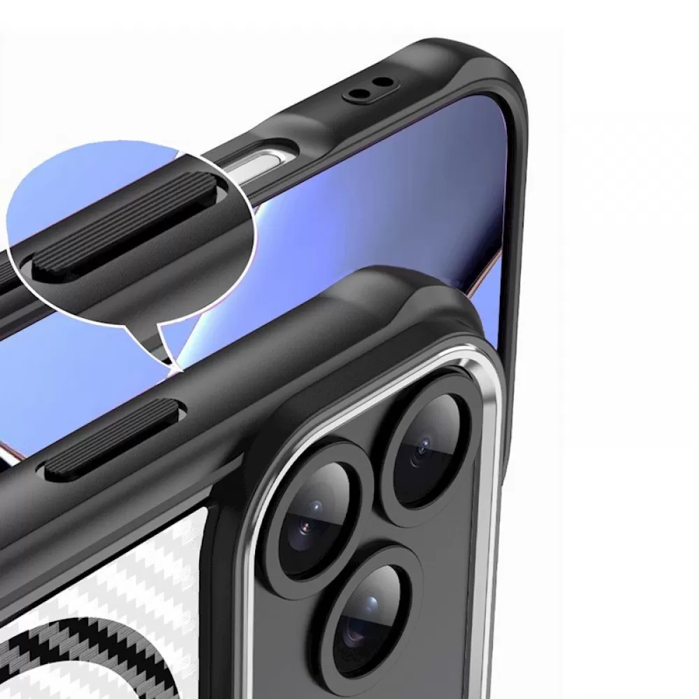 Futrola Defender Carbon Mag za iPhone 17 (6.3) crna