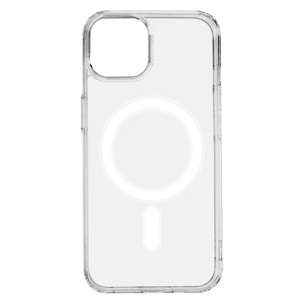 Futrola ANTI SHOCK 1.5 mm MagSafe za iPhone 14 (6.1) providna (velika rupa)