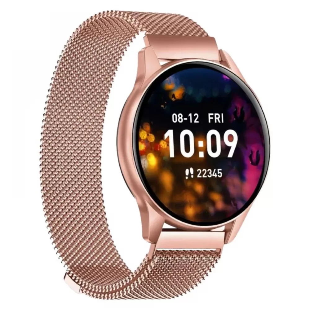 Pametni sat Forever Forevigo 2 ROUND SB-310 roze-zlatni