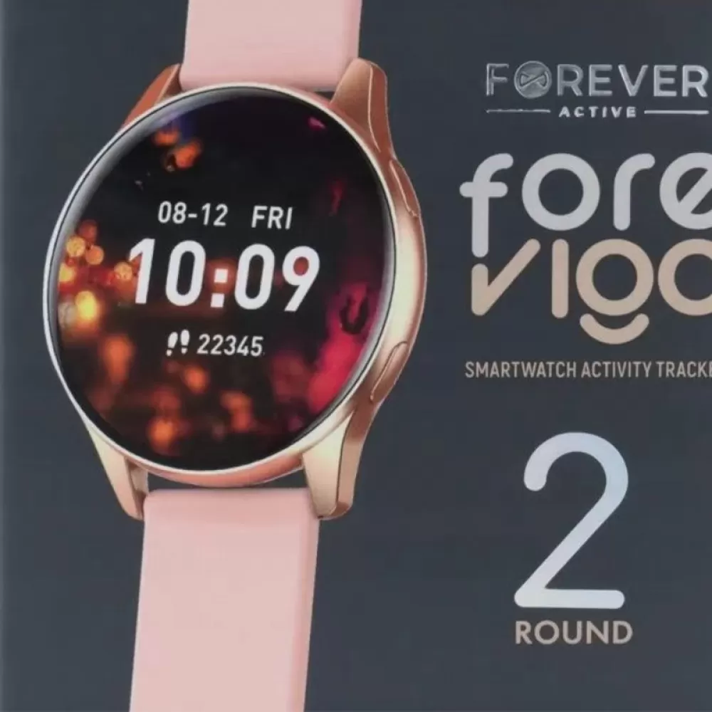 Pametni sat Forever Forevigo 2 ROUND SB-310 roze-zlatni