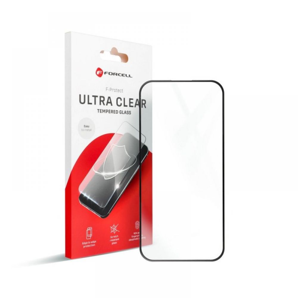 Zastitno staklo Forcell ULTRA CLEAR za Samsung Galaxy S25 Edge crno