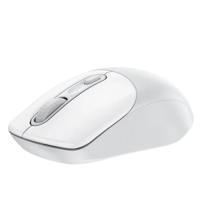 Bezicni mis Hoco 2.4G 1600 dpi GM28 belo-sivi