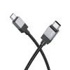 USB C na USB C kabl Hoco 3A 60W 1 m X110 crni