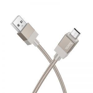 USB A na Micro USB kabl Hoco 2.4A 1 m X110 zlatni