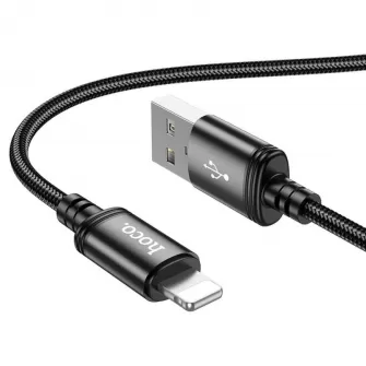 USB A na Lightning kabl Hoco 2.4A 1 m X89 crni