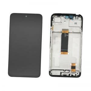 LCD + touchscreen + frame za Xiaomi Redmi 13 4G/5G // Poco M6 4G (2024) BLACK   FULL ORIGINAL EU