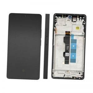 LCD + touchscreen + frame za Xiaomi Poco M6 Pro 4G // Redmi Note 13 Pro 4G (2024) BLACK/BLUE  FULL ORIGINAL EU