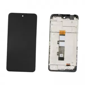 LCD + touchscreen + frame za Motorola Moto G22 4G (2022) BLACK  FULL ORIGINAL EU