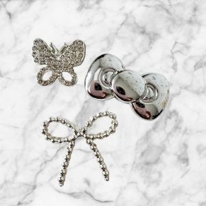 Stikeri za futrolu srebrni (3 komada)