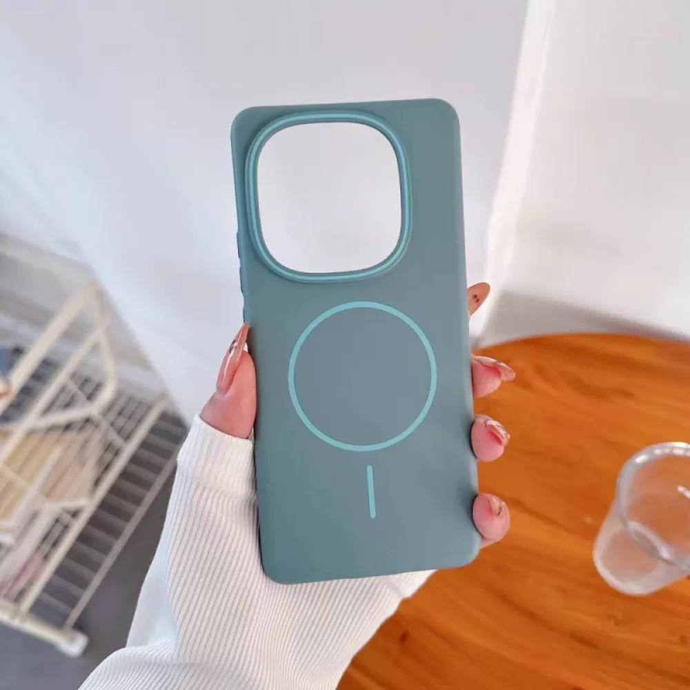 Futrola Color Thin Mag za Honor Magic 8 sivo plava