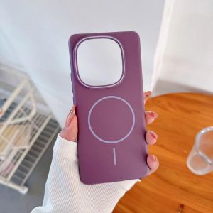 Futrola Color Thin Mag za iPhone 16 Plus ljubicasta