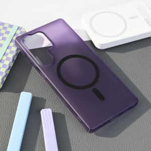 Futrola Matt Magnetic za iPhone 17 Pro Max ljubicasta