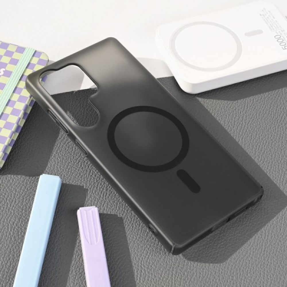 Futrola Matt Magnetic za iPhone 16 Pro crna