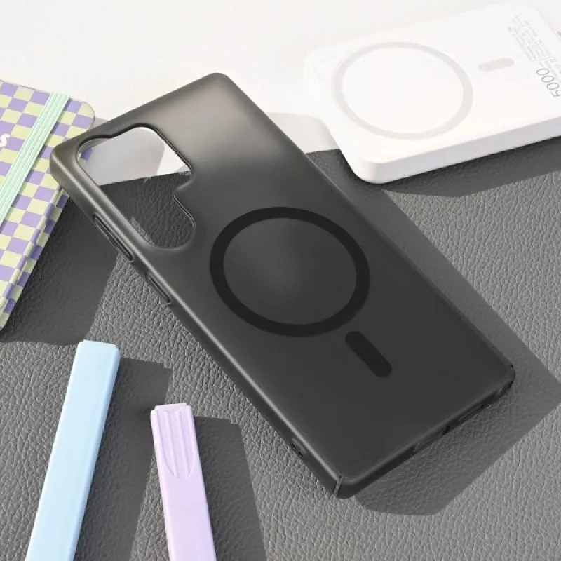 Futrola Matt Magnetic za iPhone 16 crna