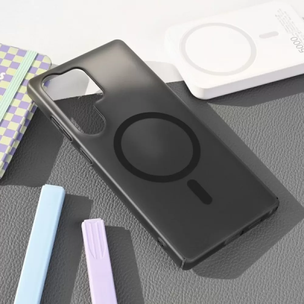 Futrola Matt Magnetic za Samsung Galaxy S25 crna