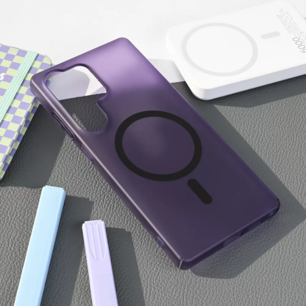 Futrola Matt Magnetic za Samsung Galaxy A26 ljubicasta