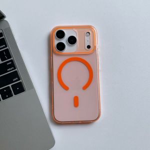 Futrola PVC MAGSAFE za iPhone 17 Pro narandzasta