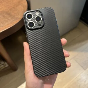 Futrola ULTRA THIN CARBON za iPhone 17 Pro Max / iPhone 18 Pro Max crna