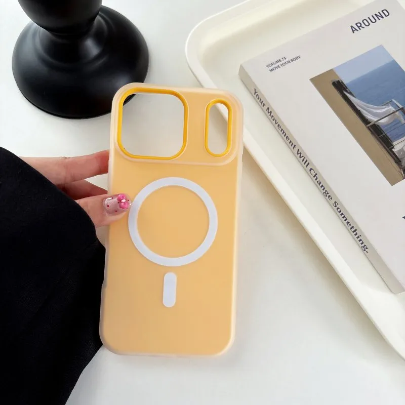 Futrola Case Protection Magsafe za iPhone 17 Pro / iPhone 18 Pro narandzasta