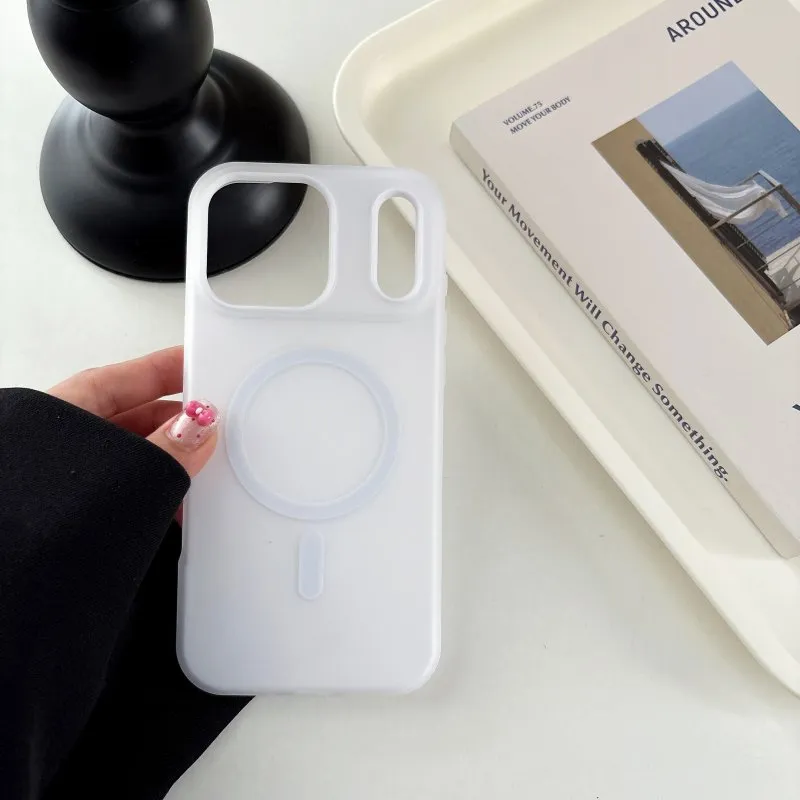 Futrola Case Protection Magsafe za iPhone 17 Pro Max / iPhone 18 Pro Max bela