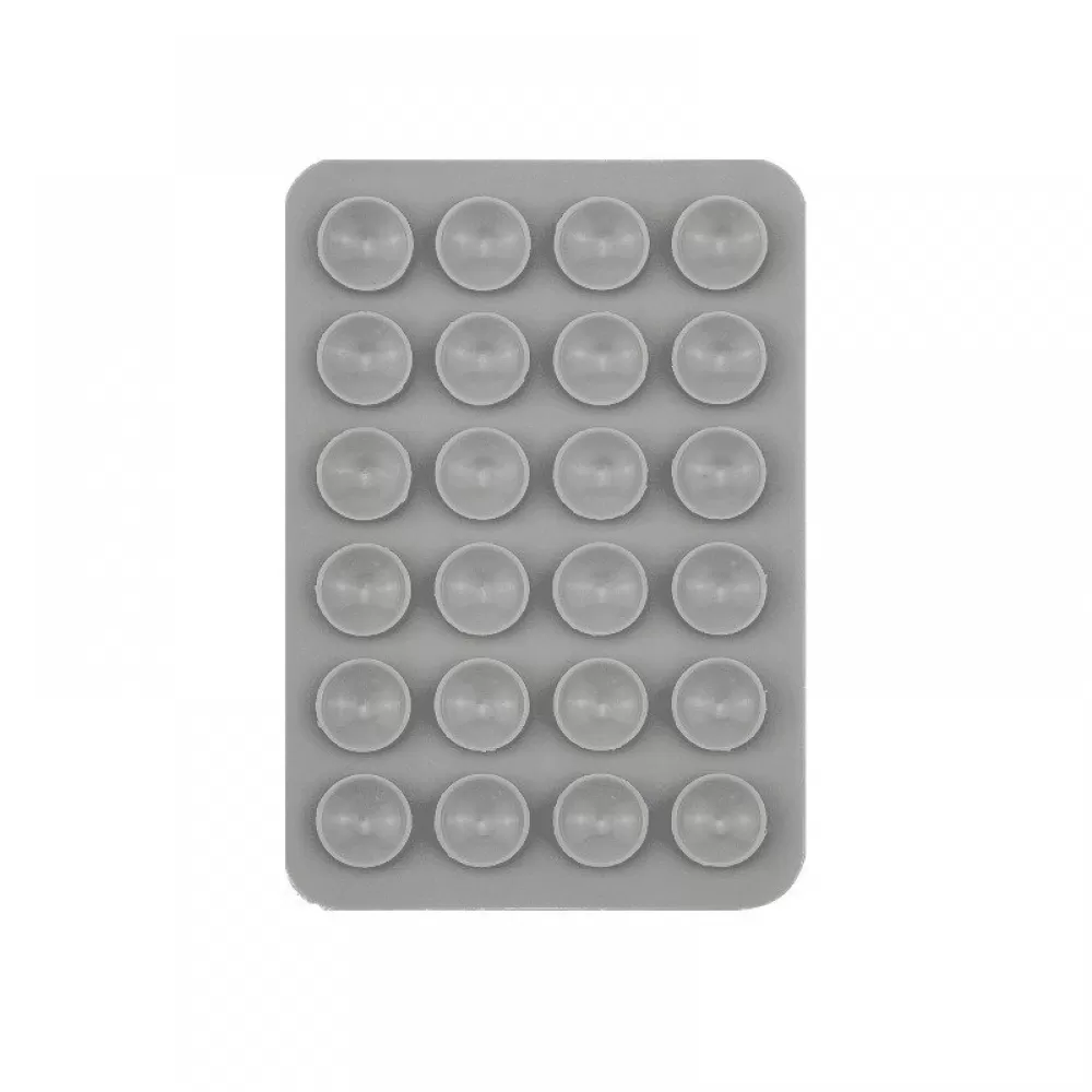 Octobuddy drzac za telefon Vakum  siva