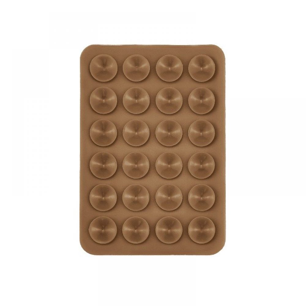 Octobuddy stiker za telefon braon