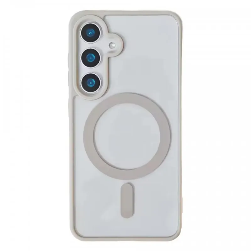 Futrola MAGSAFE SMOOTH za Samsung Galaxy S25 Plus siva