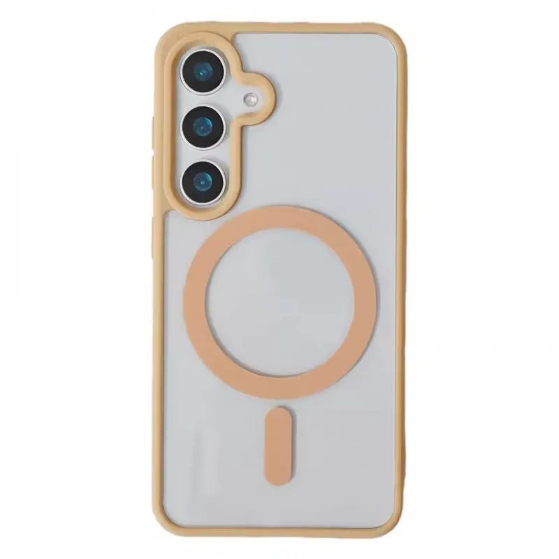 Futrola MAGSAFE SMOOTH za Samsung Galaxy S25 Plus braon