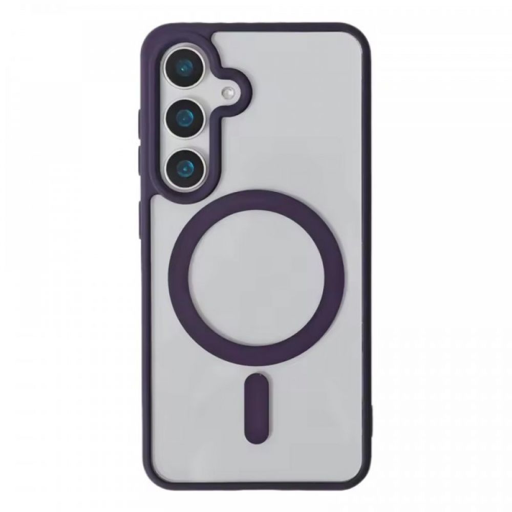 Futrola MAGSAFE SMOOTH za Samsung Galaxy S25 Plus ljubicasta