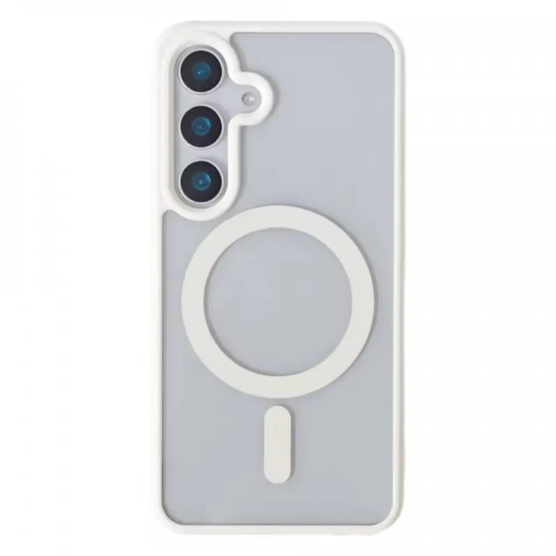 Futrola MAGSAFE SMOOTH za Samsung Galaxy S25 bela