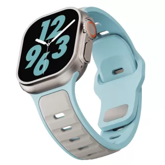 Narukvica za sat 42 / 44 / 45 / 46 / 49mm No1 sivo-plava