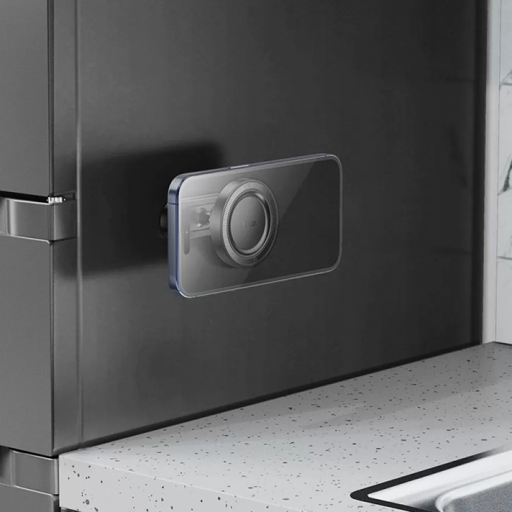 HOCO univerzalni magnetni drzac za telefon za auto / kucu H58 crni