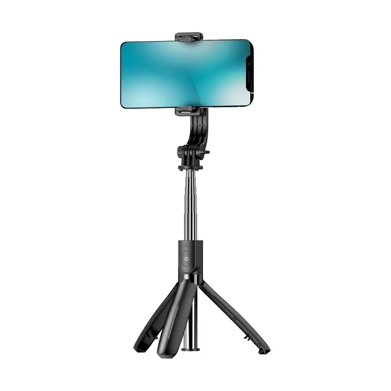 BLUE STAR selfie stap sa bezicnim daljinskim i tripodom L21 crni
