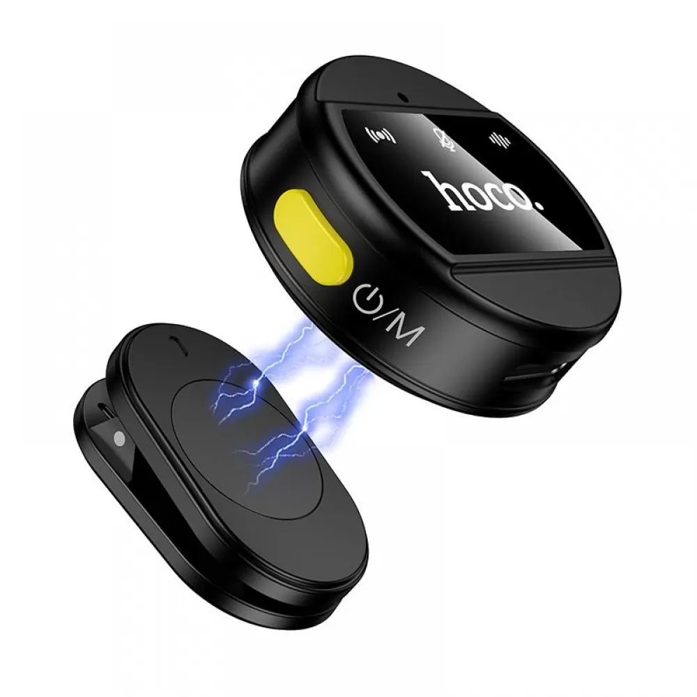 Bezicni mikrofon USB C Hoco L21 crni